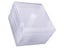 9 Pcs Clear Double Jewel Transparent CD Cases For Portable DVD Holders Carousel 1