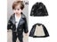 New Leather Boy Jacket Fleece Baby Jacket Kids Coats Autumn Winter Children Carousel 6