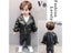 New Leather Boy Jacket Fleece Baby Jacket Kids Coats Autumn Winter Children Carousel 8