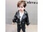 New Leather Boy Jacket Fleece Baby Jacket Kids Coats Autumn Winter Children Carousel 9
