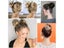 Isheeny Blonde Human Hair Buns Chignon Updo Donut Wrap Ponytail Hair Extensions Carousel 8