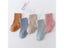 Lawadka 6Pairs/set 0-12Month Newborn Baby Boy Girl Sock Cotton Solid Soft Carousel 4