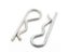 304 Cotter Hitch R Pin Clips M1 M1.2 M1.6 M1.8 M2 M2.5 M3 M3.5 M4 M5 Carbon Carousel 1