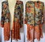 KIWI MADE *ANASTASIA'S* ESSENTIAL LONG LINE FLOWY FLORAL DUSTER (12) Carousel 1