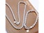 High Quality Silver Color 2MM Women Girls Men Chain Male Twisted Rope Necklace Carousel 1