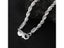High Quality Silver Color 2MM Women Girls Men Chain Male Twisted Rope Necklace Carousel 4