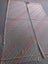 Vintage Japanese Pink Diagonal Stripe Silk Fabric Pieces Kimono Panels X2 Carousel 12