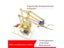 Robotic Arm Plank 4 DOF Robot Manipulator Claw SG90 MG90S Robot FOR Arduino Carousel 6