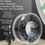 Creality CR-PLA Carbon BLACK Filament 1KG Spool, 1.75mm Carousel 1