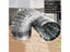 80-200mm Bathroom Kitchen Ventilation Hose Pipe Accessories Carousel 4