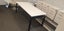 Straight office desk / White office desk Carousel 6