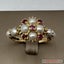 14ct Yellow Gold Ruby & Pearl Dress Ring ~ $3,100! Carousel 3