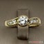 18ct Yellow Gold Diamond Solitaire Ring with Shoulder Diamonds ~ $6,800! Carousel 1