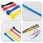 Cable Ties Mixed Colour Carousel 4