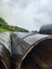 Steel Concrete Lined Culvert Pipe, 695mm OD x 6.4mm WT x 3800mm L Carousel 6