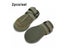 TRUELOVE Pet Shoes Waterproof Anti-slip For Puppy Large Dog ArmyGreen Carousel 1