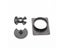 5Pcs Square Wire Cable Holder Grommet Hole Cover Outlet Wire Storage Carousel 8
