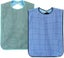 2 Pack Adult Bibs For Eating Adjustable Strap Washable Reusable Waterproof Apron Carousel 1