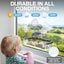 Acrylic Window Bird Feeder Detachable Birds Feeders Tray Transparent Outside Carousel 6