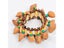 New African Tribal Style Nuts Handbell Drum Hand Chain Bracelet Nut Shell Carousel 4
