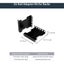 StarTech.com 2U Server Rack Depth Extender Adapter Kit - Recess or Extend 4" - T Carousel 4
