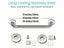 Stainless Steel Grab Bar Bathtub And Shower Barrier-free Safety Railings Carousel 4