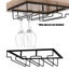 Wine Glass Holder Bar Kitchen Wine Storage Cabinet Rack *Local Buy* Carousel 1