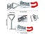 2/5pcs Adjustable Toggle Clamp Latch Heavy Duty Toggle Latches Holding Capacity Carousel 5