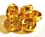 20x 1 1/8" Flange Wheel x 6 Carousel 1