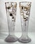 Attributed François Théodore Legras or Baccarat – Tall Hand-Gilded Antique Vases Carousel 3