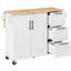 Kitchen Trolley Kitchen Cart Kitchen Island with Wheels Carousel 3