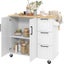 Kitchen Trolley Kitchen Cart Kitchen Island with Wheels Carousel 15
