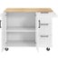 Kitchen Trolley Kitchen Cart Kitchen Island with Wheels Carousel 5