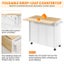 Kitchen Trolley Kitchen Cart Kitchen Island with Wheels Carousel 12