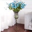 SOGA 85cm European Clear Glass Floor Home Decor Flower Vase with Tall Metal S... Carousel 3