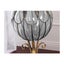 SOGA 85cm European Clear Glass Floor Home Decor Flower Vase with Tall Metal S... Carousel 7