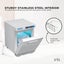 Orku 5L White Electric Hand Towel Warmer Mini UV Steriliser Cabinet Salon Heater Carousel 4