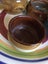 4 POTTERY SMALL DISHES Carousel 9