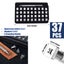 Brand New 37Pcs Letter Number Punch Set Punch Stamp Punch Stamps *Clearance* Carousel 8
