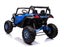 UTV 2000 Supper Big Buggy Powerful Motor 65W Leather Seats Rubber Tyres 4WD-Blue Carousel 2