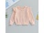 Toddler Baby Girls Long Fly Sleeve Button-down Sweater For Autumn Winter Carousel 1