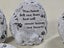Dog memorial plagues $1 reserve Carousel 4