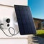 4W Solar Panel Kit for Eufy Arlo Wyze Swann Reolink Ring Blink 3672501 Carousel 6