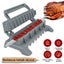 Single Row Kebab Maker BBQ Meat Skewer Mould Machine Reusable Plastic Carousel 2