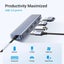 Ugreen 4 in 1 USB-C Hub with 4K HDMI & USB 3.0, USB-C Carousel 5