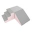 Soft Play Stairs Platform and Ramp pale pink/grey Carousel 2