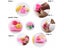 Mujiang DIY Feather Cupcake Silicone Mold Sugarcraft Fondant Cake Decorating Carousel 6