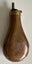 Vintage copper & brass gun shot flask Carousel 7