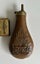 Vintage copper & brass gun shot flask Carousel 1