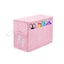 Pink 46*32*21cm Foldable Sewing Machine Dust Cover with Storage Pockets Carousel 3